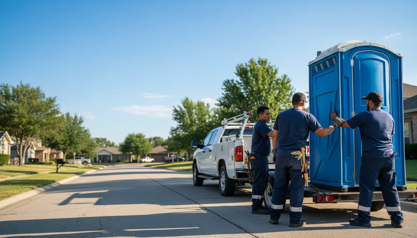 Portable Toilet Rental in Aurora, IL near me